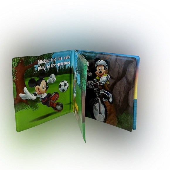 Disney Mickey Mouse Kids Toys Set – 7 Piece Bundle with Cars Figures & Bath Book - Picture 6 of 6